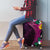 Hawaiian Plumeria-Polynesian Art Tattoo Plum Pink Color Luggage Cover
