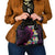 Hawaiian Plumeria-Polynesian Art Tattoo Plum Pink Color Shoulder Handbag