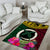 Vanuatu 44th Anniversary Independence Day Area Rug Boars Tusk and Namele Plant LT03
