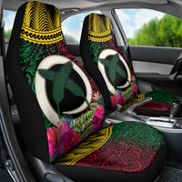 Vanuatu 44th Anniversary Independence Day Car Seat Cover Boars Tusk and Namele Plant LT03
