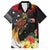 Papua New Guinea Independence Day Family Matching Off Shoulder Maxi Dress and Hawaiian Shirt PNG Flag and Bird-of-Paradise
