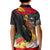 Papua New Guinea Independence Day Kid Polo Shirt PNG Flag and Bird-of-Paradise
