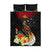 Papua New Guinea Independence Day Quilt Bed Set PNG Flag and Bird-of-Paradise
