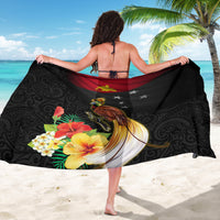 Papua New Guinea Independence Day Sarong PNG Flag and Bird-of-Paradise