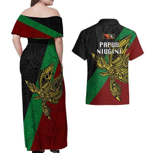 Papua New Guinea East New Britain Province Summer Maxi Dress PNG Birds Of Paradise Polynesian Arty Style LT03