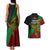 Papua New Guinea East New Britain Province Couples Matching Tank Maxi Dress and Hawaiian Shirt PNG Birds Of Paradise Polynesian Arty Style LT03 - Polynesian Pride