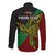Custom Papua New Guinea East New Britain Province Long Sleeve Button Shirt PNG Birds Of Paradise Polynesian Arty Style LT03 - Polynesian Pride