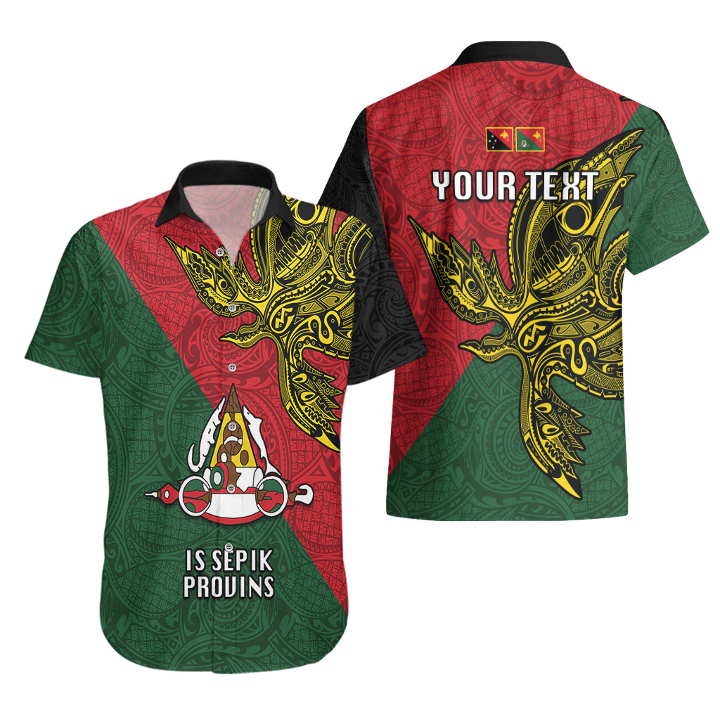 Custom Papua New Guinea East Sepik Province Hawaiian Shirt PNG Birds Of Paradise Polynesian Arty Style LT03 - Polynesian Pride