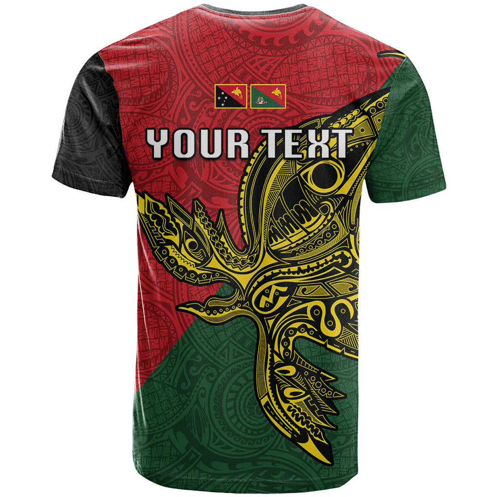 Custom Papua New Guinea East Sepik Province T Shirt PNG Birds Of Paradise Polynesian Arty Style LT03 - Polynesian Pride