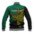 Custom Papua New Guinea Enga Province Baseball Jacket PNG Birds Of Paradise Polynesian Arty Style LT03 - Polynesian Pride