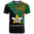 Custom Papua New Guinea Enga Province T Shirt PNG Birds Of Paradise Polynesian Arty Style LT03 Green - Polynesian Pride