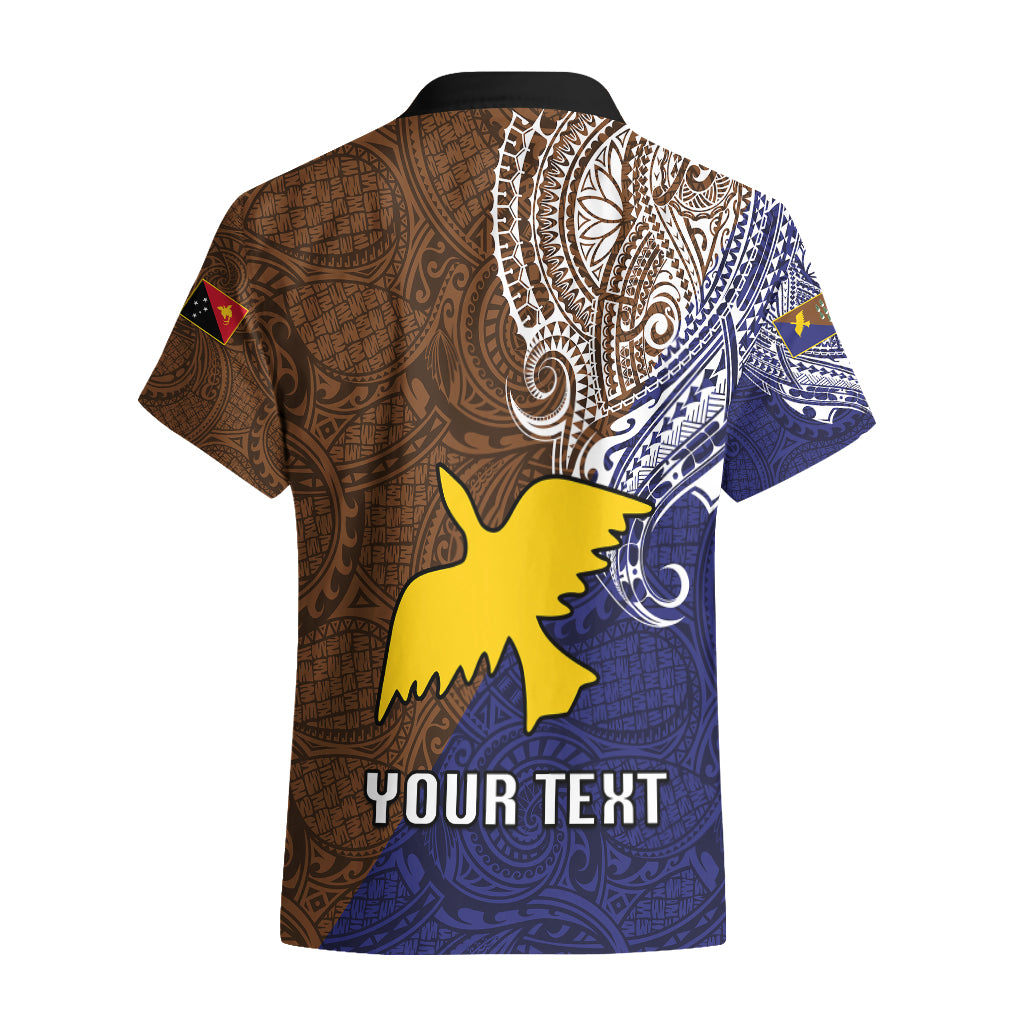 Custom Papua New Guinea Manus Province Hawaiian Shirt PNG Birds Of Paradise Polynesian Arty Style LT03 - Polynesian Pride