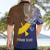 Custom Papua New Guinea Manus Province Hawaiian Shirt PNG Birds Of Paradise Polynesian Arty Style LT03 - Polynesian Pride