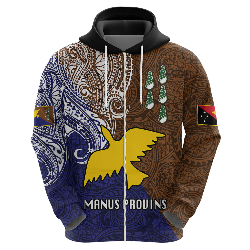 Custom Papua New Guinea Manus Province Hoodie PNG Birds Of Paradise Polynesian Arty Style LT03 - Polynesian Pride