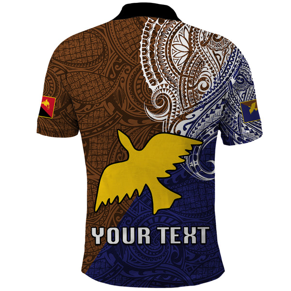 Custom Papua New Guinea Polo Shirt Bird Of Paradise LT6 main image 1