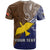 Custom Papua New Guinea Manus Province T Shirt PNG Birds Of Paradise Polynesian Arty Style LT03 - Polynesian Pride