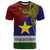 Custom Papua New Guinea Milne Bay Province T Shirt PNG Birds Of Paradise Polynesian Arty Style LT03 Blue - Polynesian Pride