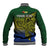 Custom Papua New Guinea Morobe Province Baseball Jacket PNG Birds Of Paradise Polynesian Arty Style LT03 - Polynesian Pride