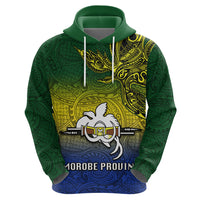 Custom Papua New Guinea Morobe Province Hoodie PNG Birds Of Paradise Polynesian Arty Style LT03 - Polynesian Pride