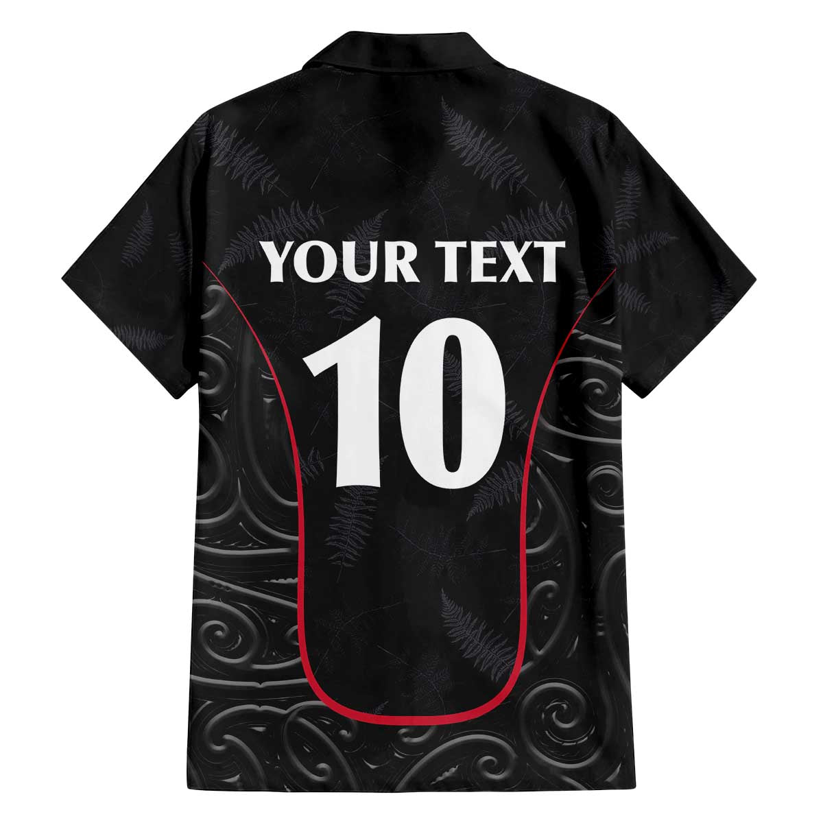 Custom New Zealand Rugby Family Matching Off Shoulder Short Dress and Hawaiian Shirt Maori All Black Championship 2024 and Silver Fern