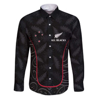Custom New Zealand Rugby Family Matching Puletasi and Hawaiian Shirt Maori All Black Championship 2024 and Silver Fern