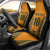 Custom Australia Rugby Championship 2024 Car Seat Cover Aboriginal Art Tattoo Pattern