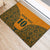 Custom Australia Rugby Championship 2024 Rubber Doormat Aboriginal Art Tattoo Pattern