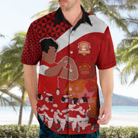 tonga-rugby-hawaiian-shirt-sipi-tau-dance-coat-of-arms-ngatu-pattern