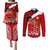personalised-tonga-rugby-couples-matching-puletasi-dress-and-long-sleeve-button-shirts-sipi-tau-dance-coat-of-arms-ngatu-pattern