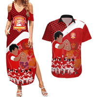 personalised-tonga-rugby-couples-matching-summer-maxi-dress-and-hawaiian-shirt-sipi-tau-dance-coat-of-arms-ngatu-pattern