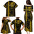 Custom Hawaii Family Matching Puletasi Dress and Hawaiian Shirt Ukelele and Hula Girl Mix Kakau Pattern LT03 - Polynesian Pride