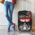 Personalised The Kingitanga - Maori King Movement Luggage Cover Te Paki-o-Matariki with Silver Ferns and Polynesian Art Tattoo