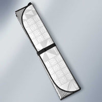 Tonga Ngatu Art Rugby Mate Ma'a Auto Sun Shade - Polynesian Pride