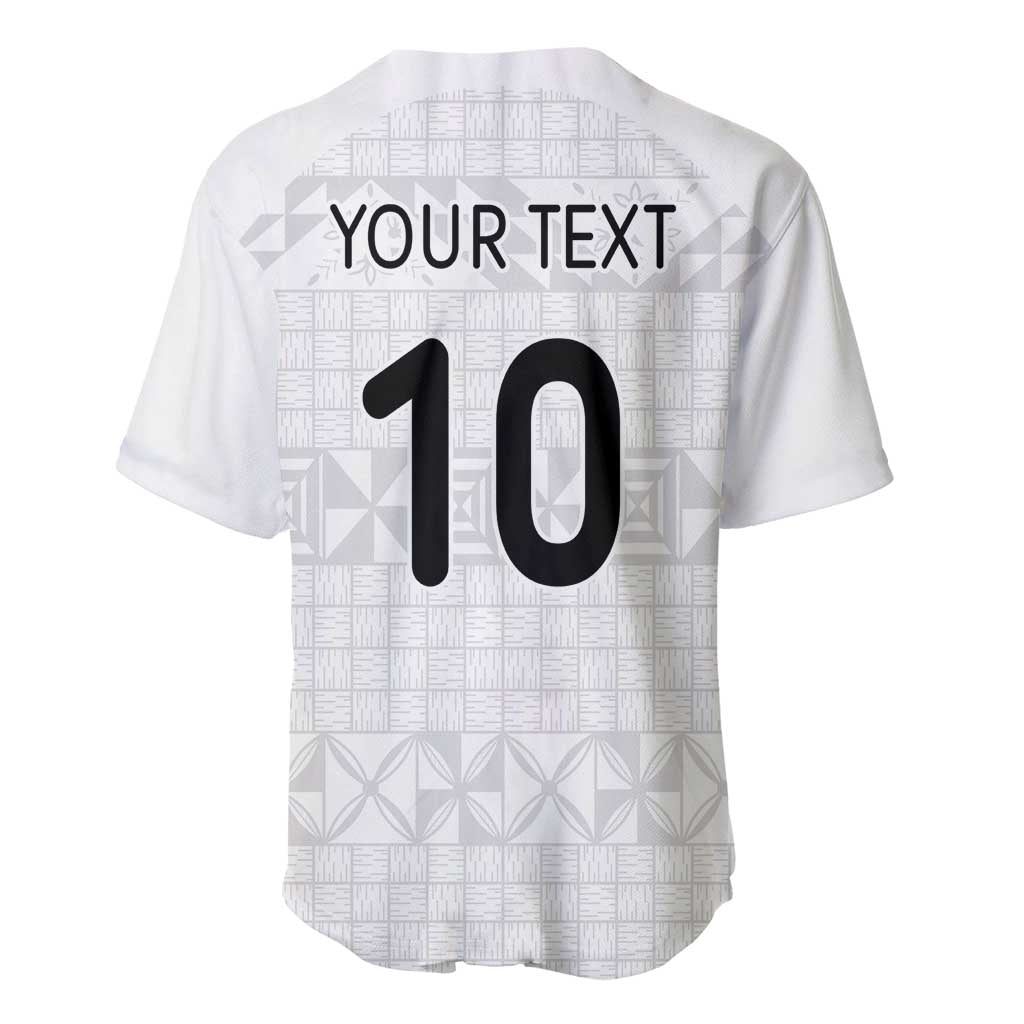 Custom Tonga Ngatu Art Rugby Mate Ma'a Baseball Jersey - Polynesian Pride