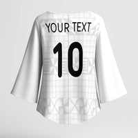 Custom Tonga Ngatu Art Rugby Mate Ma'a Kimono Sleeve Blouse - Polynesian Pride