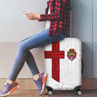 Tonga Ngatu Art Rugby Mate Ma'a Luggage Cover - Polynesian Pride