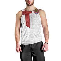 Custom Tonga Ngatu Art Rugby Mate Ma'a Men Tank Top - Polynesian Pride
