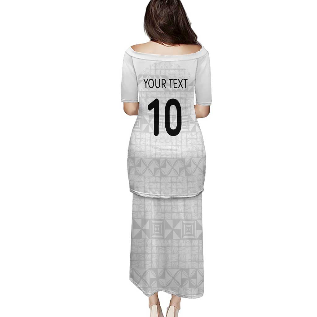 Custom Tonga Ngatu Art Rugby Mate Ma'a Puletasi - Polynesian Pride