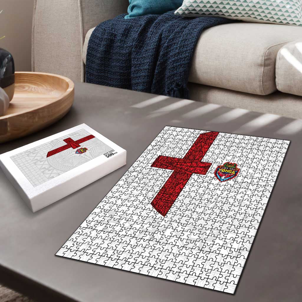 Tonga Ngatu Art Rugby Mate Ma'a Puzzle - Polynesian Pride