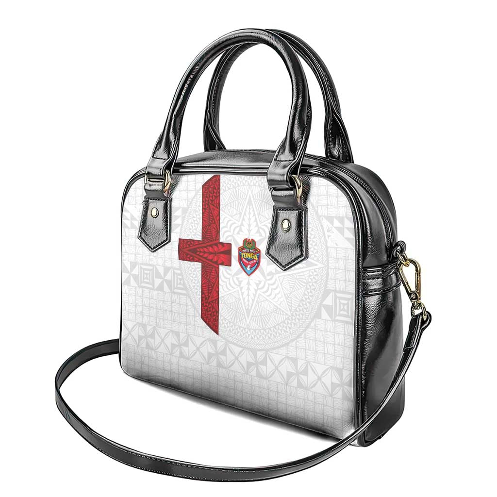 Tonga Ngatu Art Rugby Mate Ma'a Shoulder Handbag - Polynesian Pride