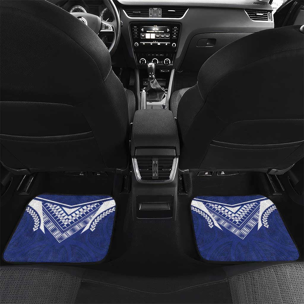 Custom Samoa Rugby Car Mats Pacific Motifs - Polynesian Pride