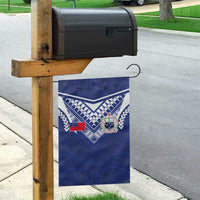 Samoa Rugby Garden Flag Pacific Motifs - Polynesian Pride