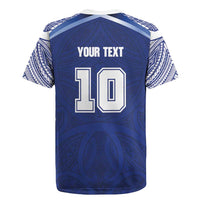 Custom Samoa Rugby Rugby Jersey Pacific Motifs - Polynesian Pride