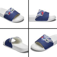 Samoa Rugby Slide Sandals Pacific Motifs - Polynesian Pride