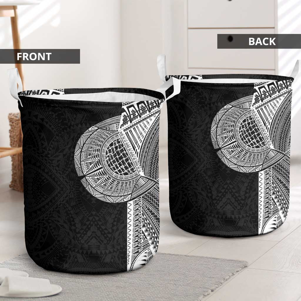 Samoan Tatau Laundry Basket Art Tribal Traditional Tattoos - Polynesian Pride