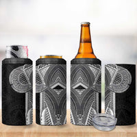 Samoan Tatau 4 in 1 Can Cooler Tumbler Art Tribal Traditional Tattoos - Polynesian Pride