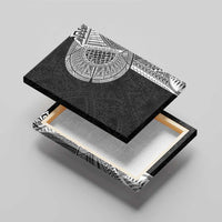 Samoan Tatau Canvas Wall Art Art Tribal Traditional Tattoos - Polynesian Pride