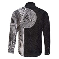 Samoan Tatau Family Matching Mermaid Dress and Hawaiian Shirt Art Tribal Traditional Tattoos - Polynesian Pride