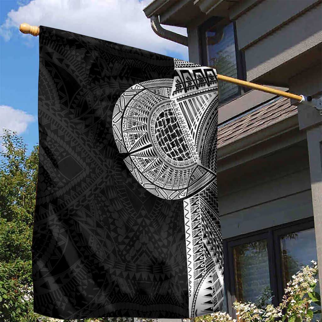 Samoan Tatau Garden Flag Art Tribal Traditional Tattoos - Polynesian Pride