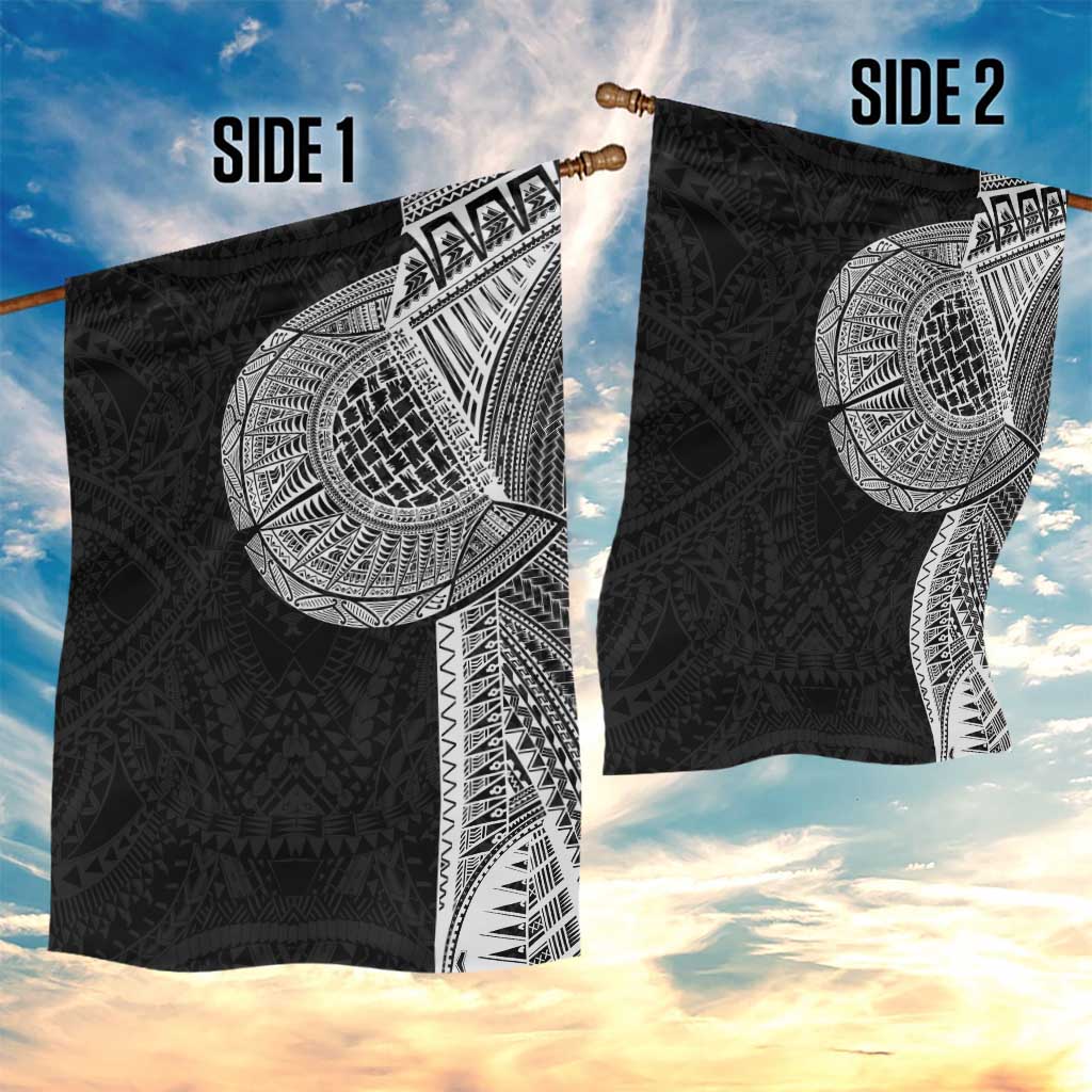 Samoan Tatau Garden Flag Art Tribal Traditional Tattoos - Polynesian Pride